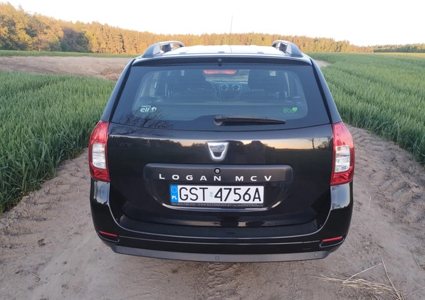 Dacia Logan cena 19900 przebieg: 143250, rok produkcji 2014 z Radzymin małe 137
